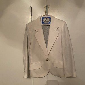 White Linen Jacket
